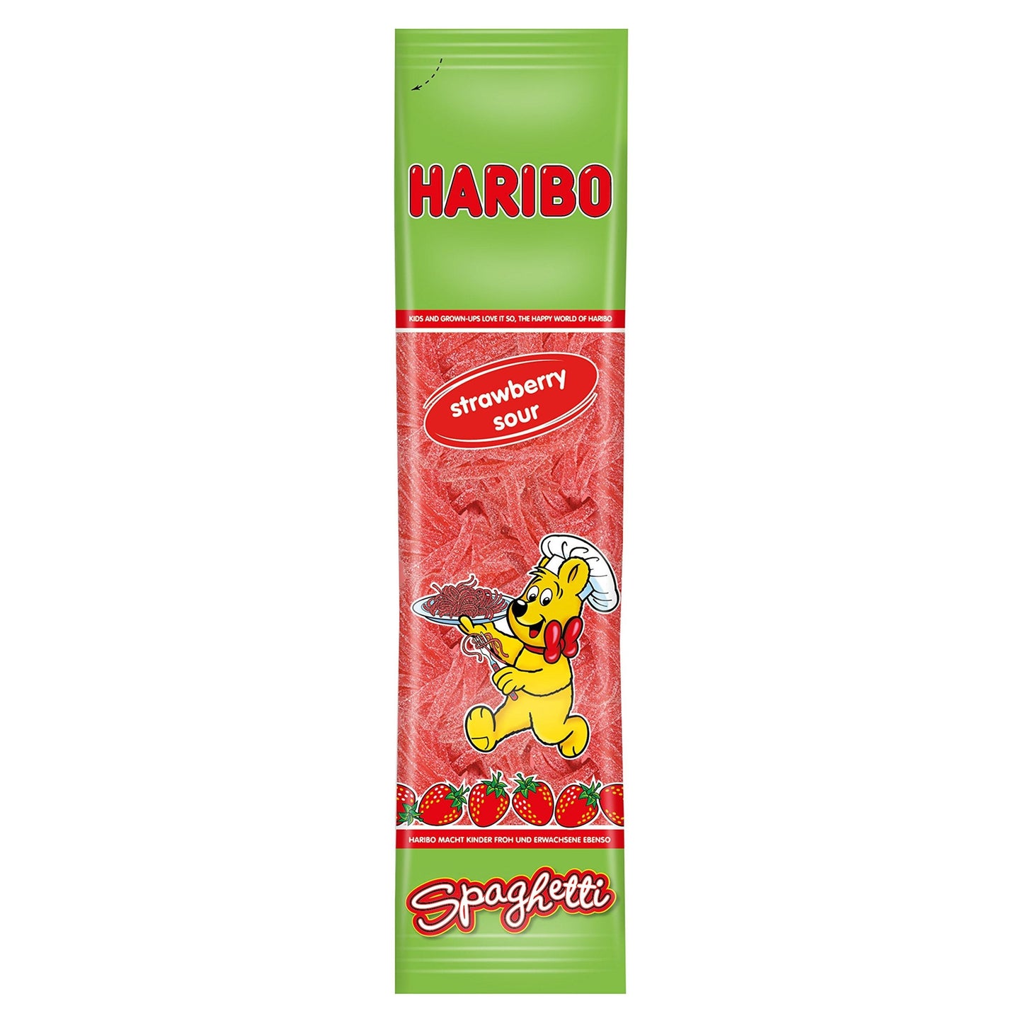 Haribo Veggie Spaghetti Strawberry 200g 15ct (Europe)