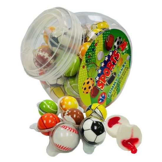 Smiley Kids Gummy Candy Sports 50ct