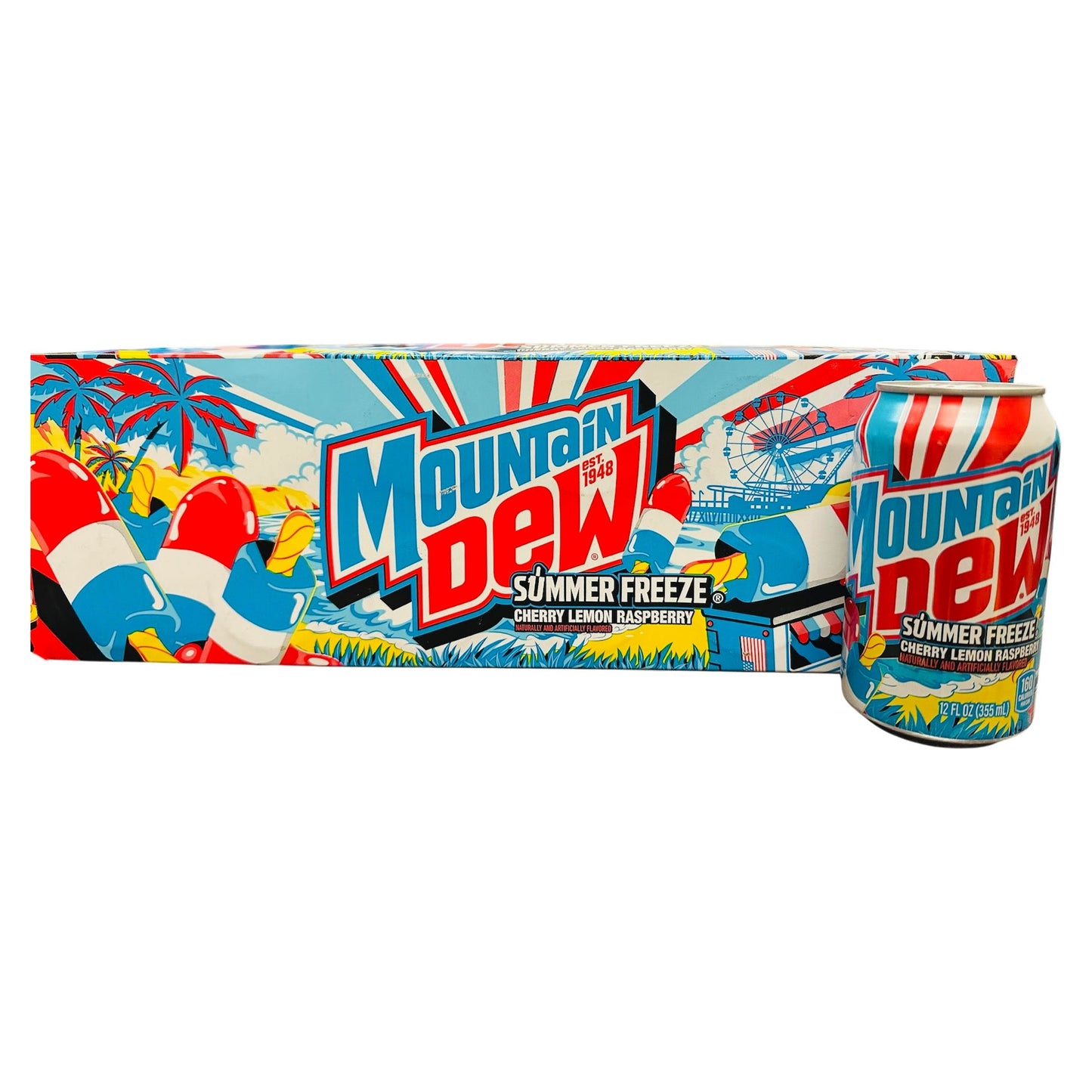 Mountain Dew Summer Freeze 12oz 12ct (Shipping Extra, Click for Details)