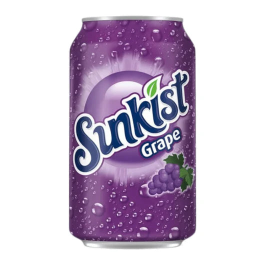 Sunkist Grape Soda 12oz 12ct (Shipping Extra, Click for Details)