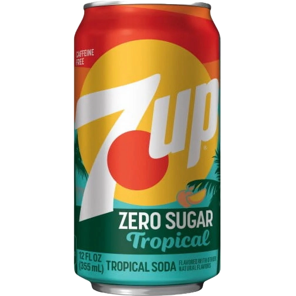 7up Tropical Zero 12oz 12ct (Shipping Extra, Click for Details)