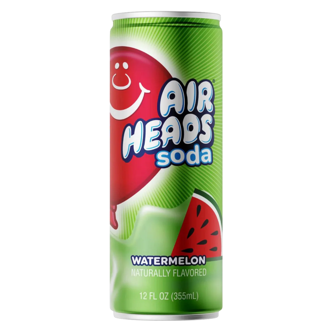 Airheads Watermelon Soda 12oz 355ml 12ct (Shipping Extra, Click for Details)