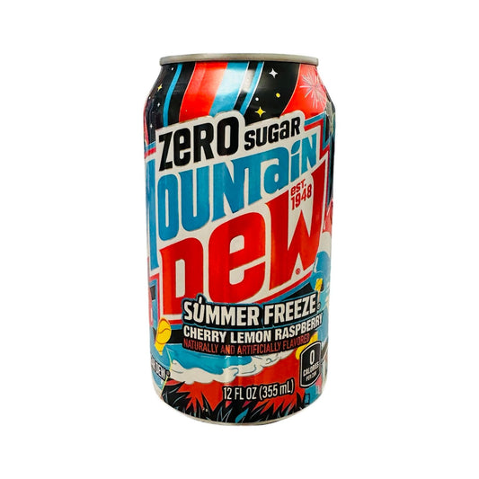 Mountain Dew Summer Freeze Zero 12oz 12ct (Shipping Extra, Click for Details)