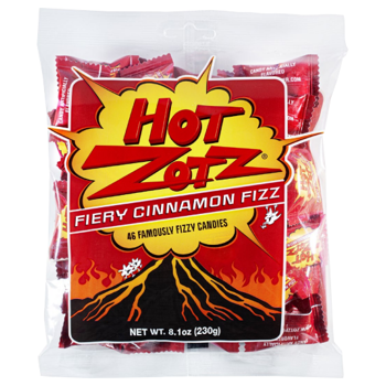 Zotz Hot Fiery Cinnamon Fizz 46ct 8.1oz Bag 12ct