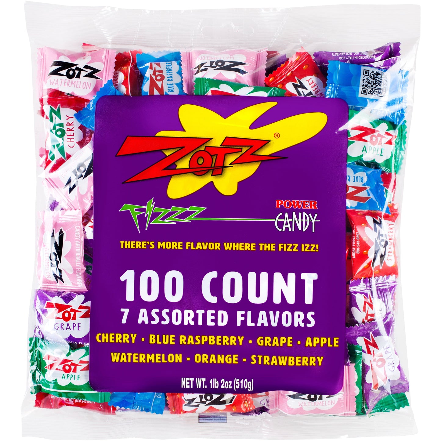 Zotz 100pcs Bag Assorted 18oz 12ct