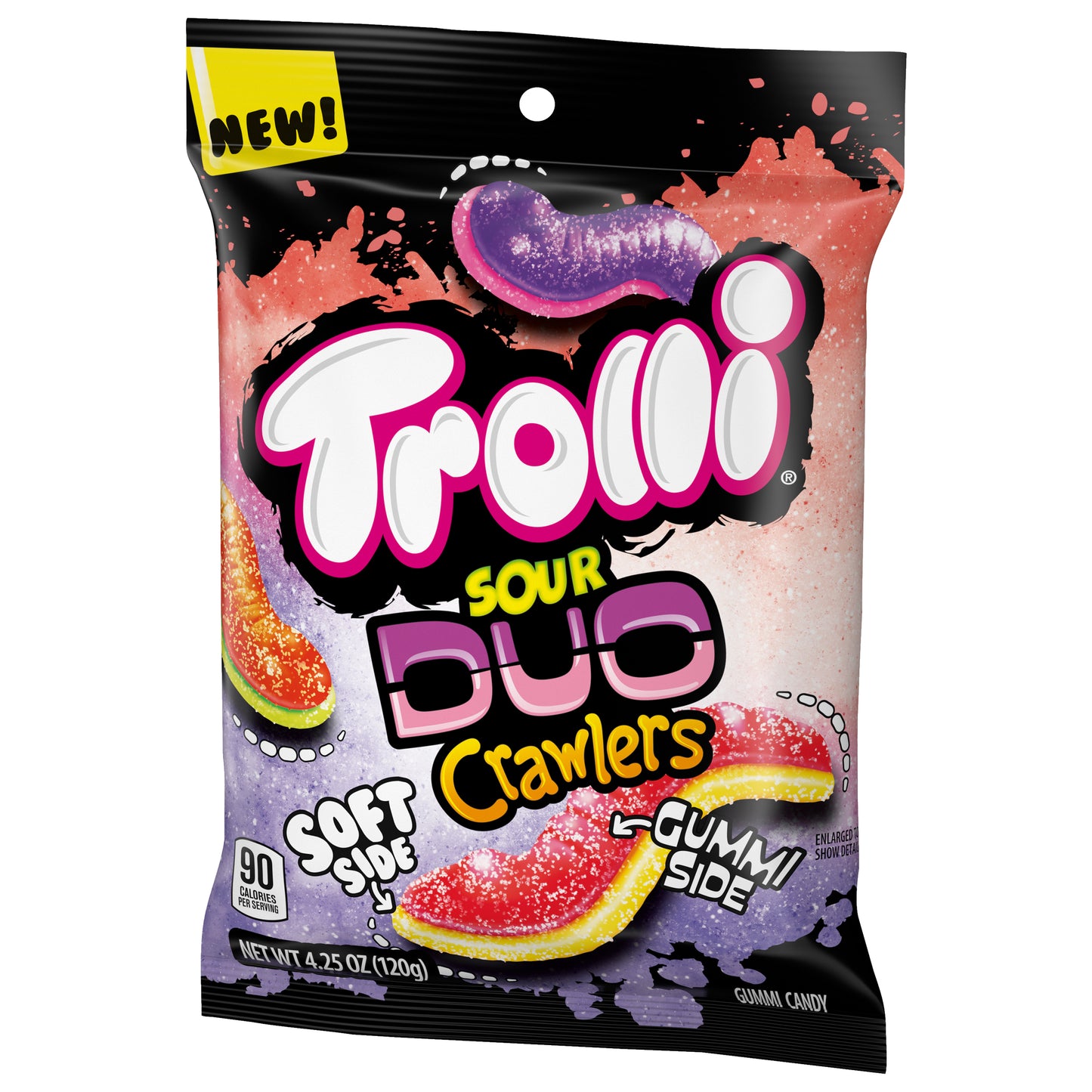 Trolli Peg Bag Duo Crawlers 4.25oz 12ct