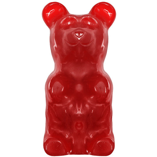 World's Largest Gummy Bear Cherry, Blue Raspberry, Sour Apple 5lb (2.26kg) NEW BLISTER PACKING (FIRM, STANDS ON THE SHELF) 3ct
