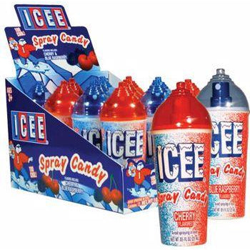 KoKo's Spray Candy Icee .85oz 12ct