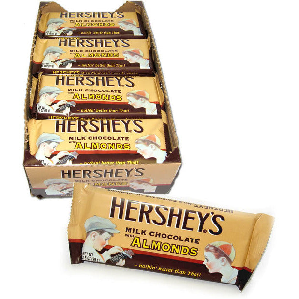 Hershey's Nostalgia Bar With Almonds 3.5oz 24ct