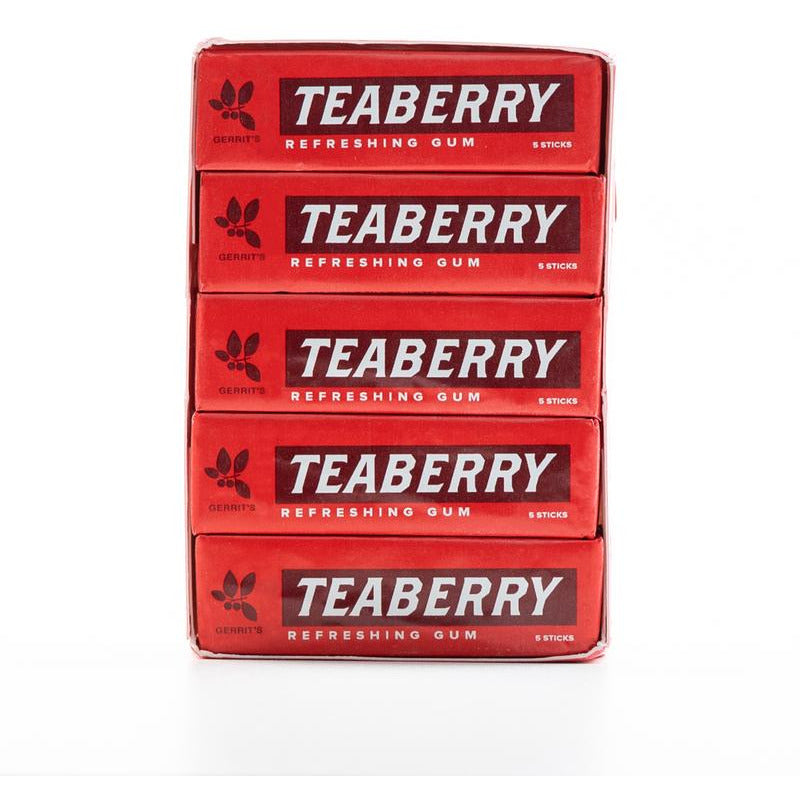 Teaberry Gum 5pc 20ct