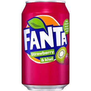 Fanta Strawberry-Kiwi 330ml 24ct (Europe) (Shipping Extra, Click for Details)