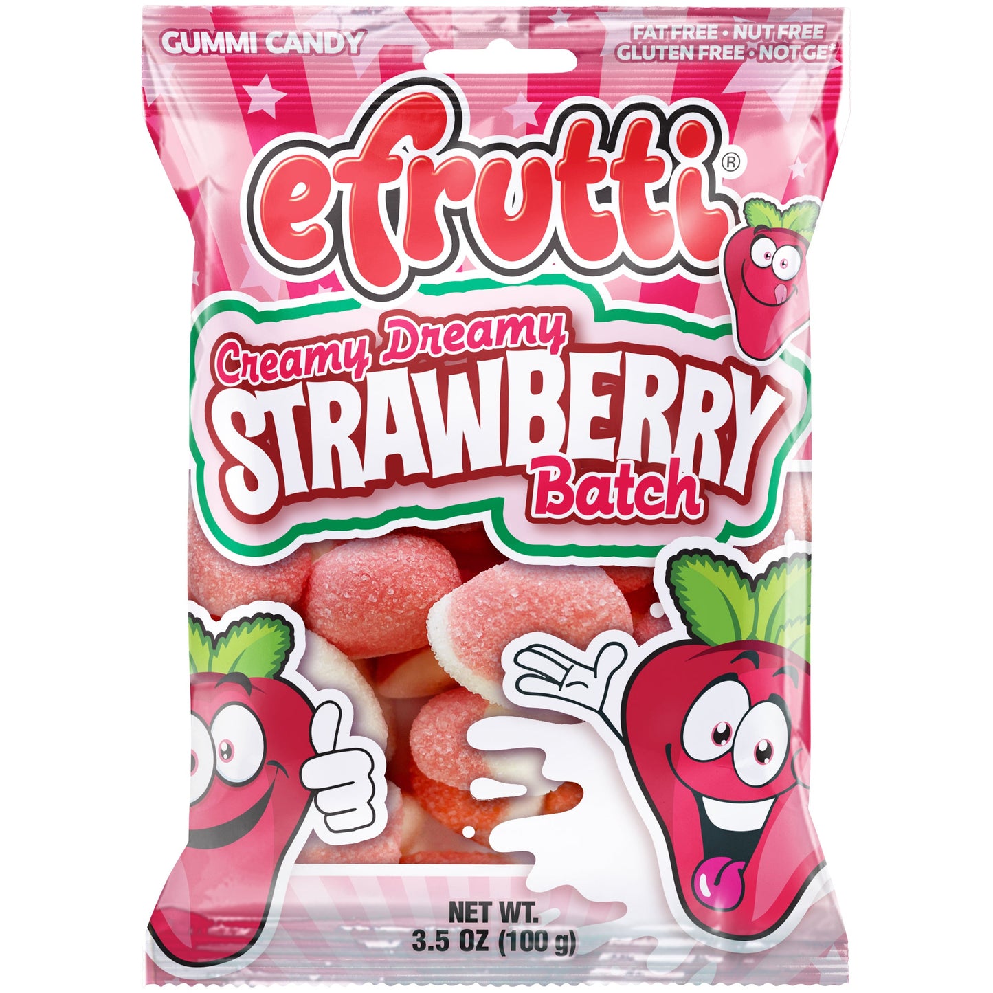 E-Frutti Creamy Dreamy Strawberries 3.5oz 12ct