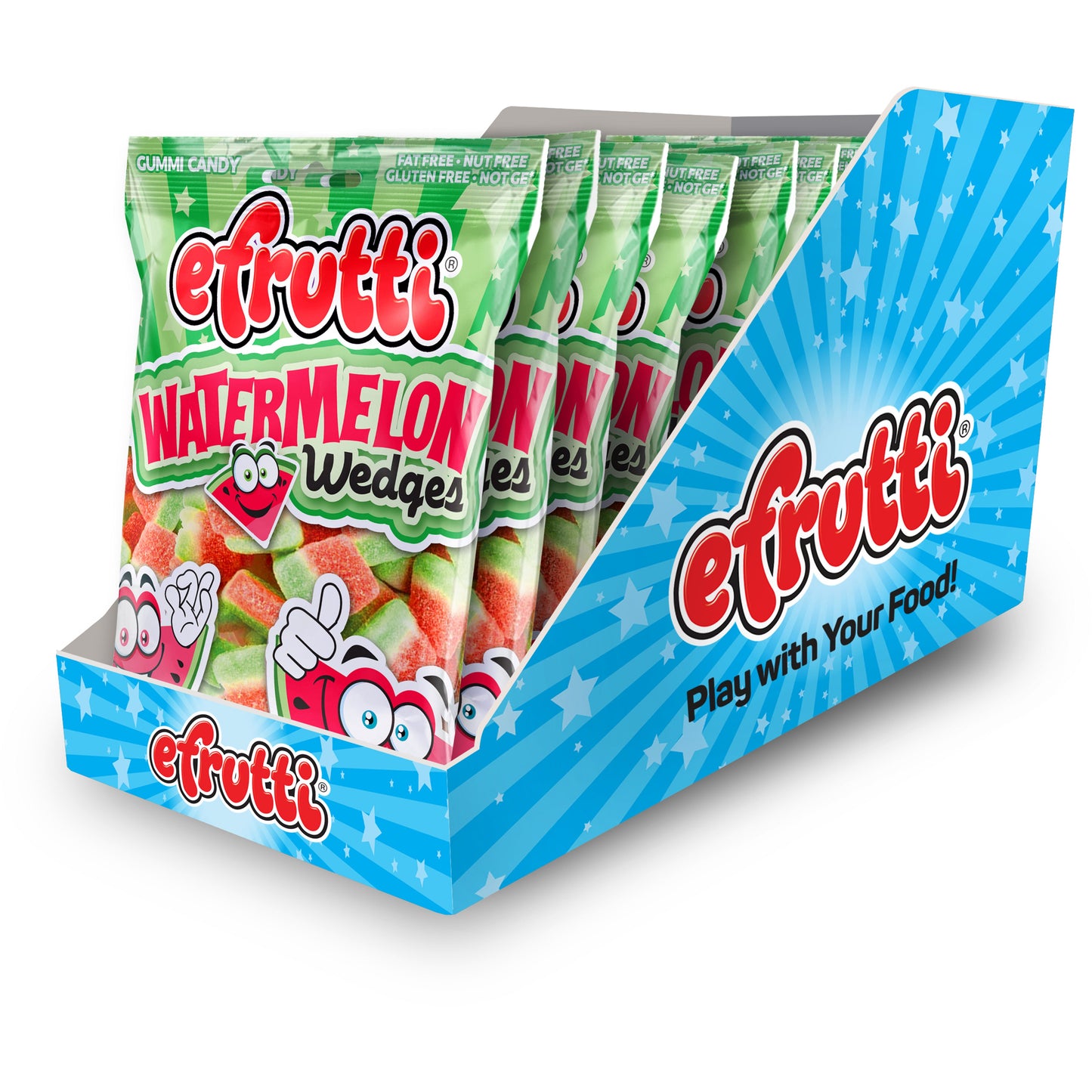 E-Frutti Watermelon Wedges 3.5oz 12ct
