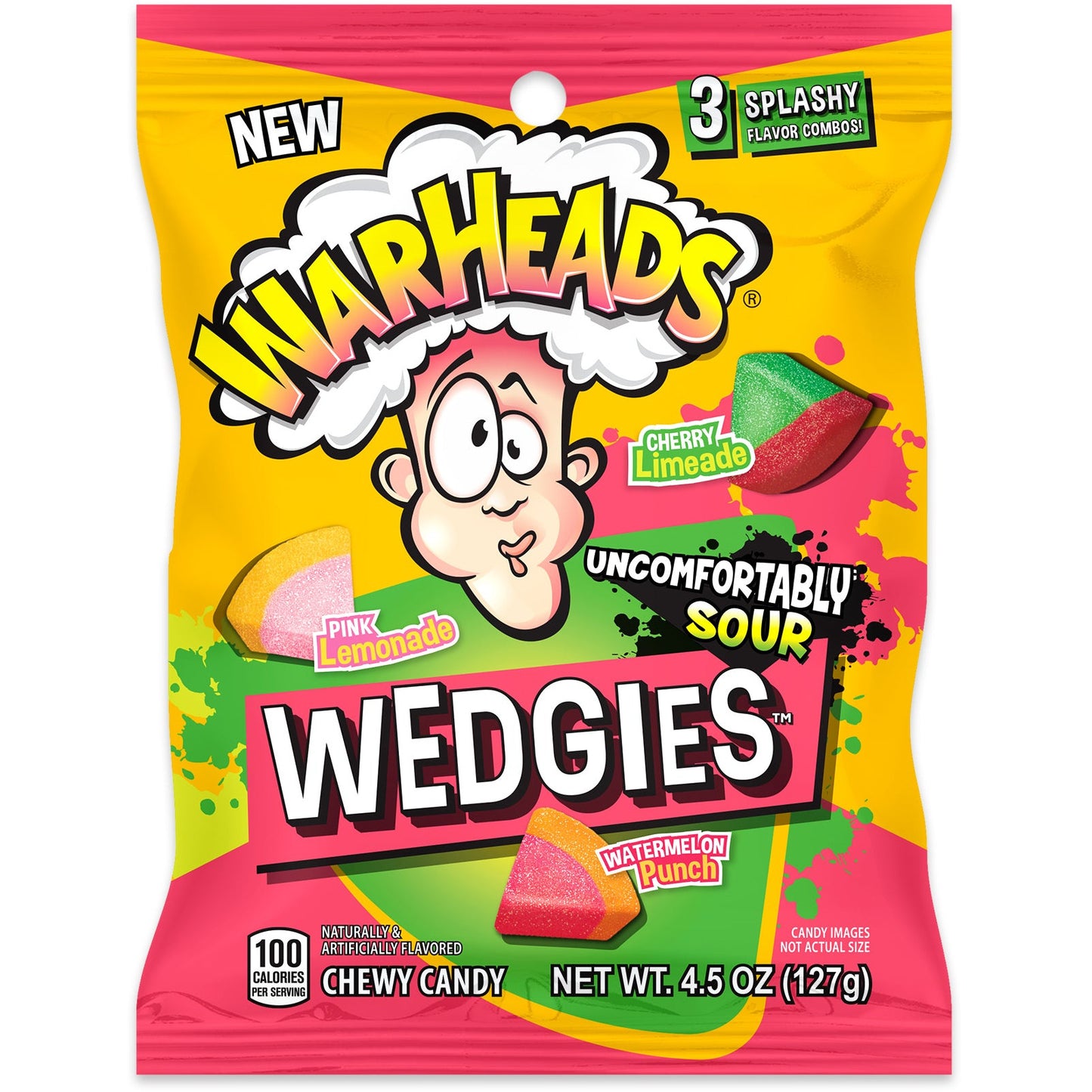 Warheads Wedgies 4.5oz 12ct