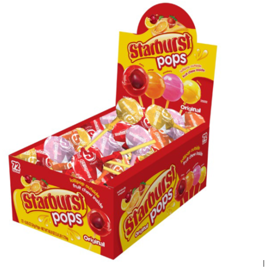 Starburst Pops Box 0.85oz 72ct