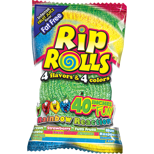 Rip Rolls Rainbow Reaction 1.4oz 24ct