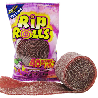 Rip Rolls Grape 1.4oz 24ct