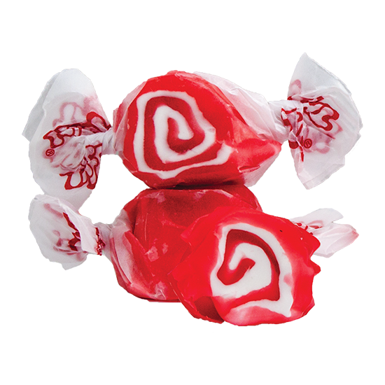 Taffy Town Red Licorice Swirl Salt Water Taffy 2.5lb 1ct
