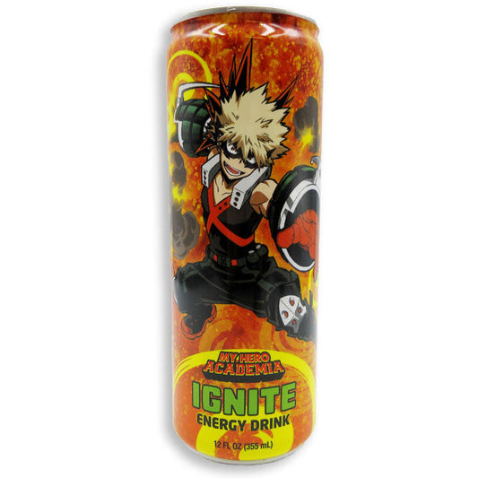 Boston America My Hero Academia Bakugo Iginite Energy Drink 355ml 12ct (Shipping Extra, Click for Details)