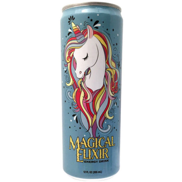 Boston America Magical Elixir Unicorn Energy Drink 355ml 12ct (Shipping Extra, Click for Details)