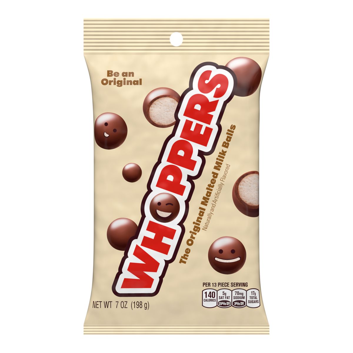 Whoppers Peg Bag 7oz 12ct