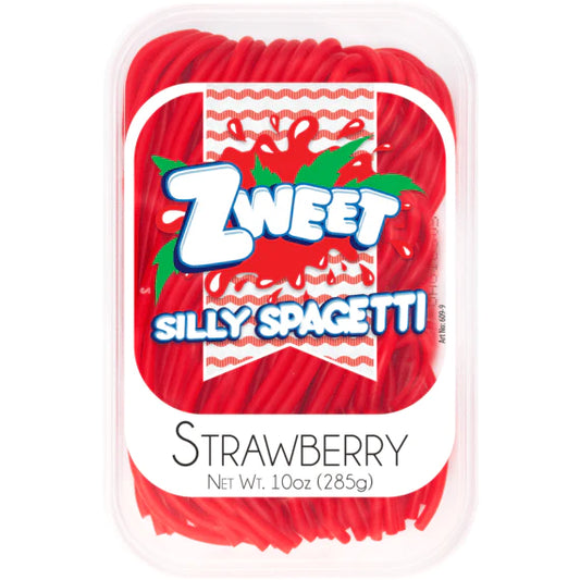 Zweet Spagetti Strawberry Tray (Halal & Kosher Certified) 10oz - 285g 6ct