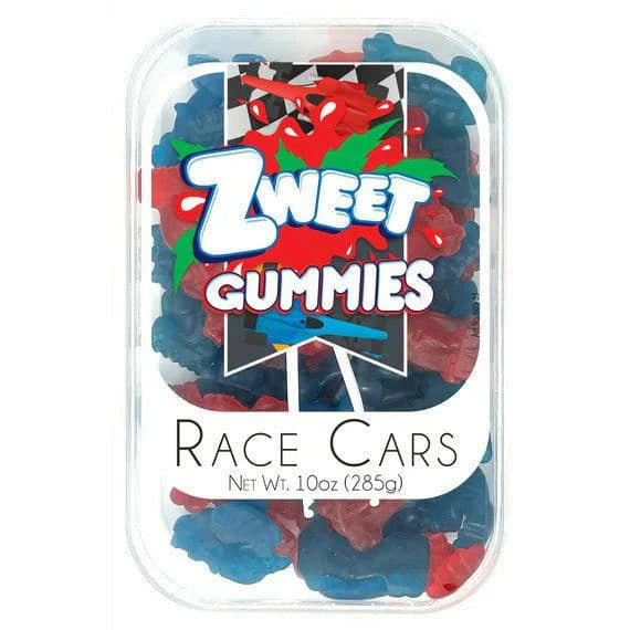 Zweet Gummies Race Cars Tray (Halal & Kosher Certified) 10oz - 285g 6ct