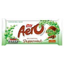 Aero Peppermint Chocolate Sharing Bar 90g 15ct (UK)