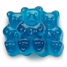 Albanese Blue Raspberry Bears 2.26kg (5lb) - candynow.ca