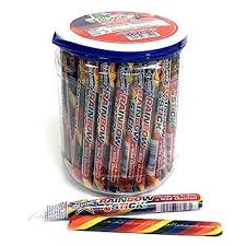 Atkinson Rainbow Sticks Jar 52ct - candynow.ca