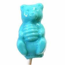 Baby Bear Pops Tub - Blue 115ct