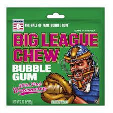 Big League Chew Watermelon 2.12oz 12ct - candynow.ca