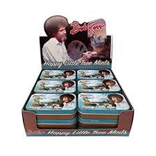 Boston America Bob Ross Happy Little Tree Mints 18ct - candynow.ca