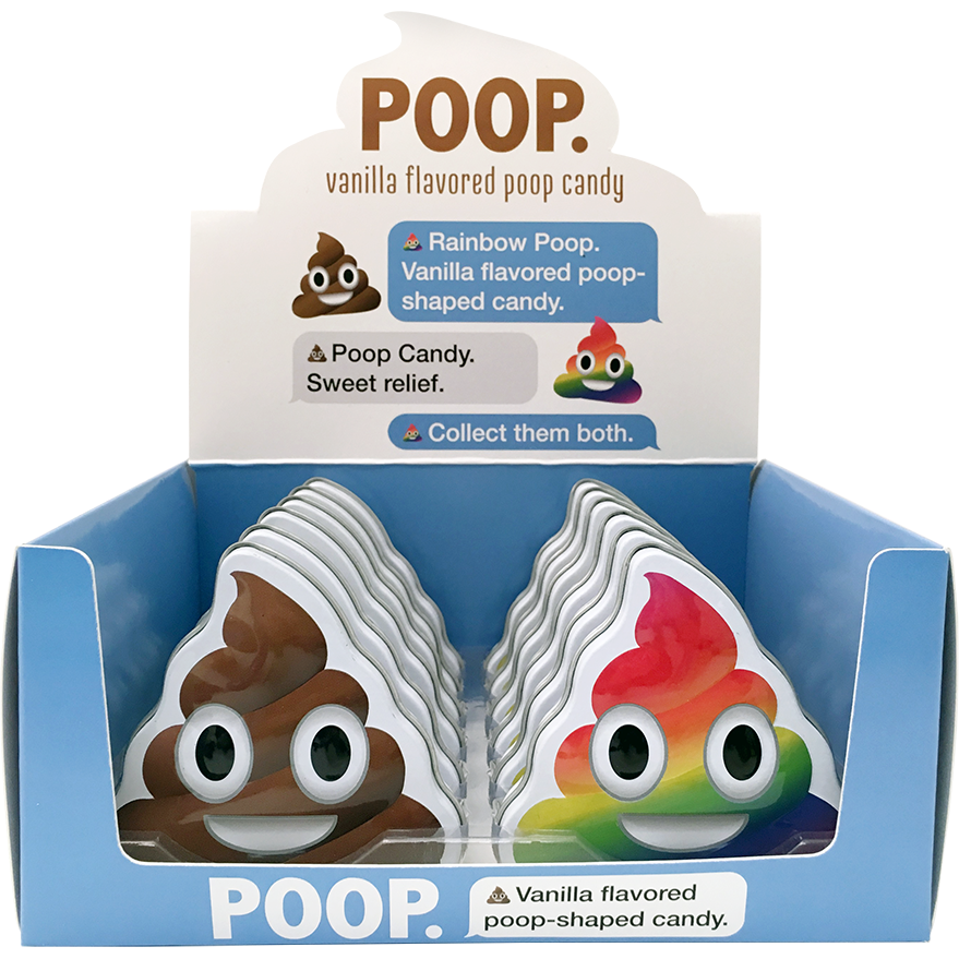 Boston America Vanilla POOP Candy 12ct - candynow.ca