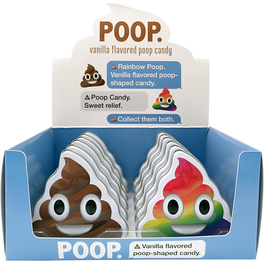 Boston America Vanilla POOP Candy 12ct - candynow.ca