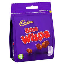 Cadbury Bitsa Wispa Pouch 100g 10ct (UK)