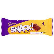 Cadbury Snack Shortcake Chocolate Biscuit 40g 36ct (UK)