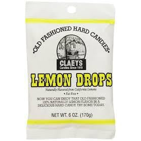 Claey's Natural Lemon 6 Oz 24ct - candynow.ca