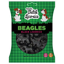 Gustaf's Licorice Beagles 5.29oz 12ct - candynow.ca