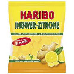 Haribo Ginger Lemon Ingwer-Zitrone 160g 20ct (Europe)