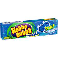 Hubba Bubba 5pc Sour Blue Raspberry 18ct
