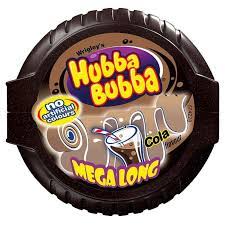 Hubba Bubba Cola Bubblegum Mega Long Tape 56g 12ct (Europe)