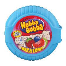 Hubba Bubba Triple Mix Bubblegum Mega Long Tape 56g 12ct (Europe)