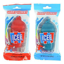 Icee Giant Gummy 2.1oz 12ct - candynow.ca
