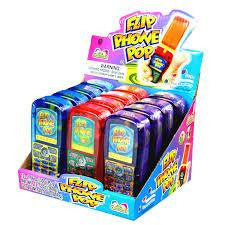 Kidsmania Flip Phone Pop 1oz 12ct - candynow.ca