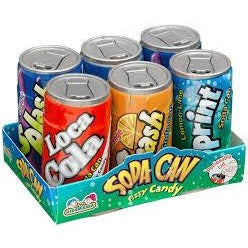 Kidsmania Soda Can 1.48oz 12ct - candynow.ca