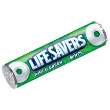 Lifesavers Roll 14pc Mints Wintogreen .84oz 20ct - candynow.ca