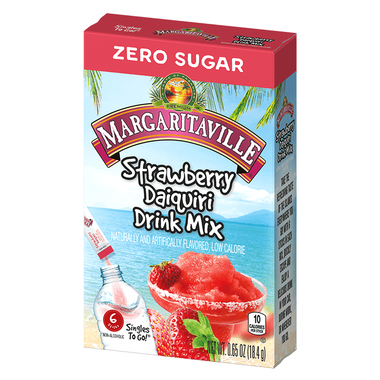 Margaritaville - Strawberry Daiquiri Singles To Go 0.65oz 12ct