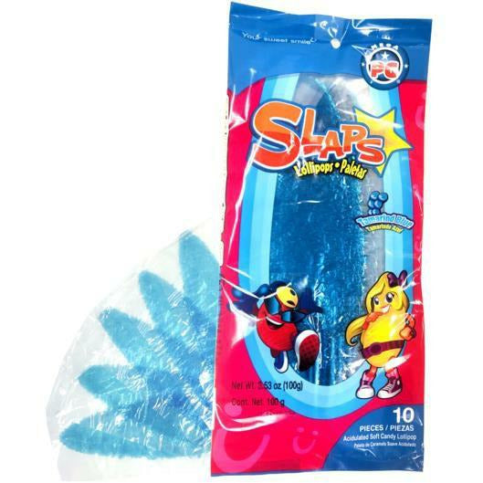 Mega PG Slaps Tamarindo Blue 10-Pack 25ct (Mexico)