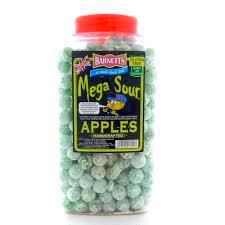 Mega Sour Apples Tub 3kg (UK) - candynow.ca